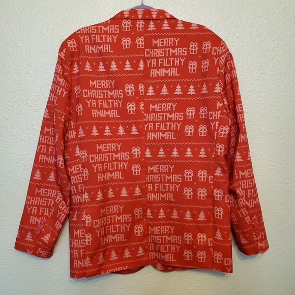 2 piece ugly Christmas suit set - Picture 4 of 8